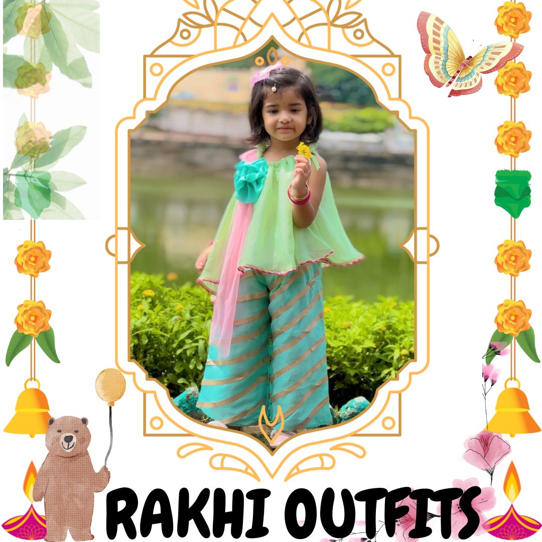 GIRLS RAKHI OUTFIT
