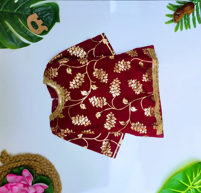 Babynjungle georgette  partywear sharara kurta set for girls