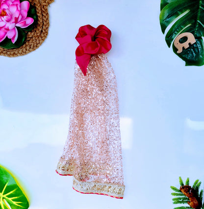 babynjungle -Mehroon georgette Kids sharara kurta Ethnic Set for Girls