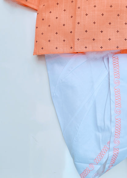Babynjungle kids Cotton Printed Dhoti kurta set for boys
