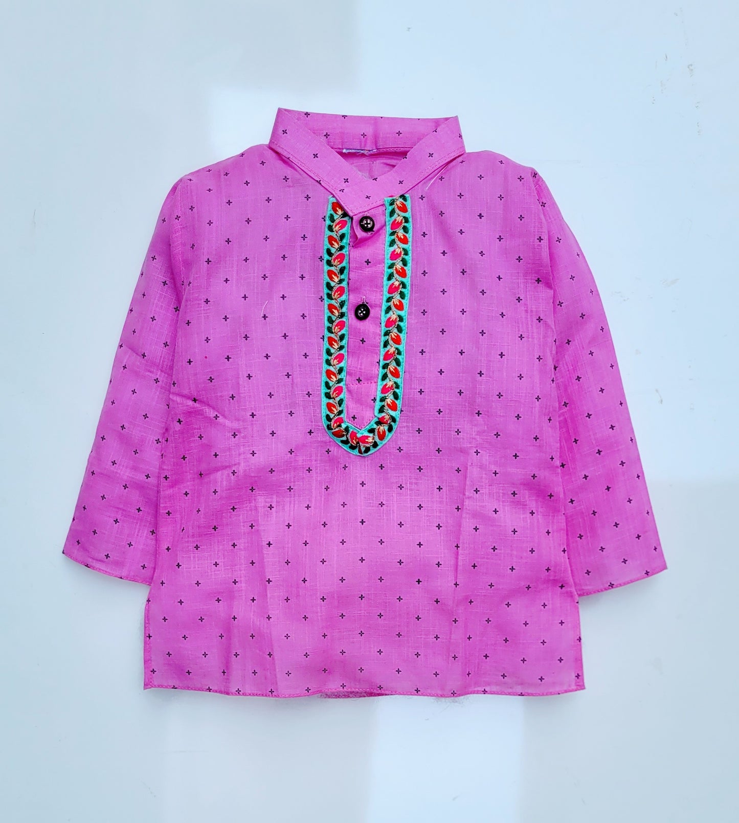 BabyNjungle Kids Printed Cotton Dhoti kurta set for Boys