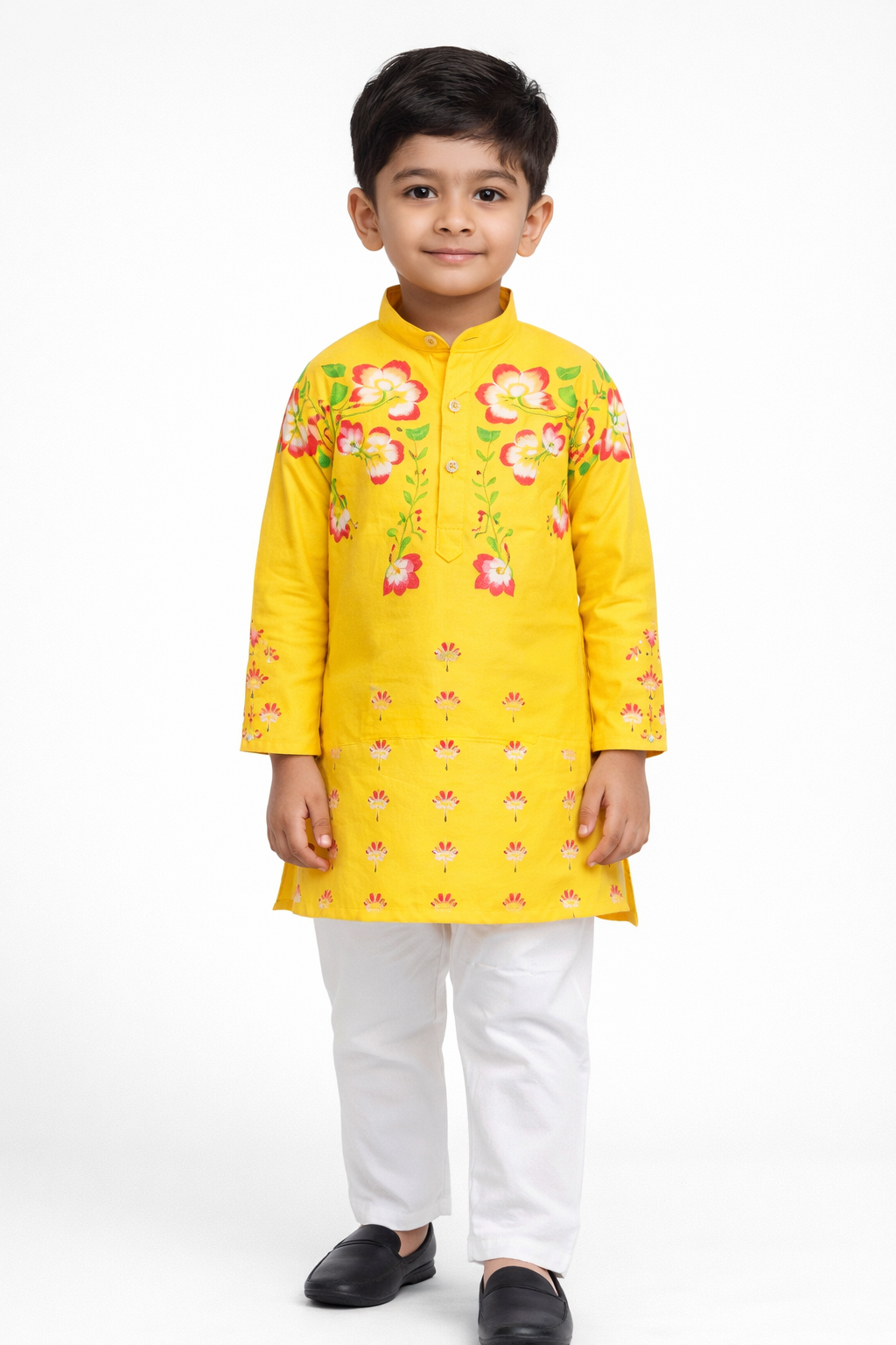 kids hand painted kurta