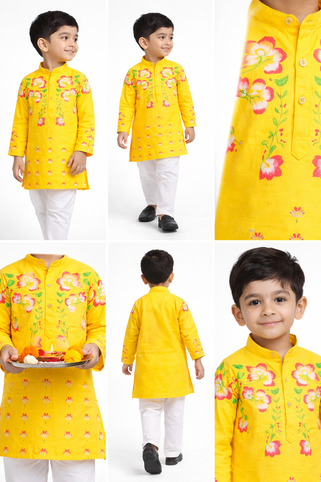 hand painted kurta for boys