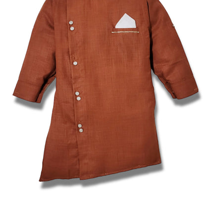 babynjungle 100% Cotton kids Traditional Party Ethnic wear kurta set for Boys