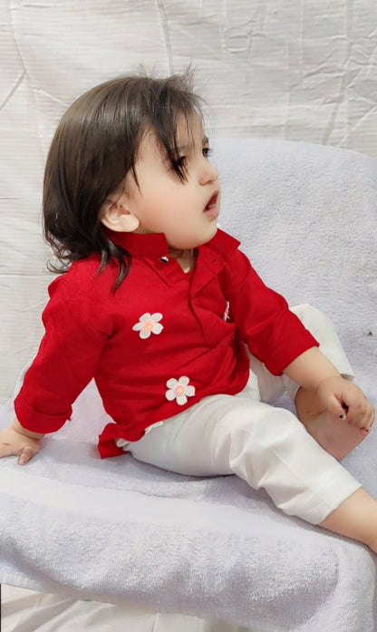 Happyjunglee Yellow Cotton Kurta Pajama Set  | Festive Ethnic Wear for NewBorn Toddler 0 to 15 Years Boys