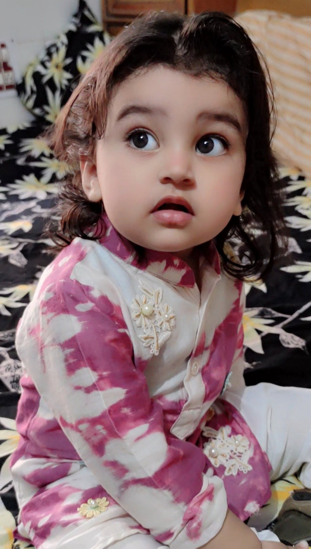 Happyjunglee Sibling Matching Rakhi Outfit – Tie and Dye Cotton Festive Kurta Set for Kids