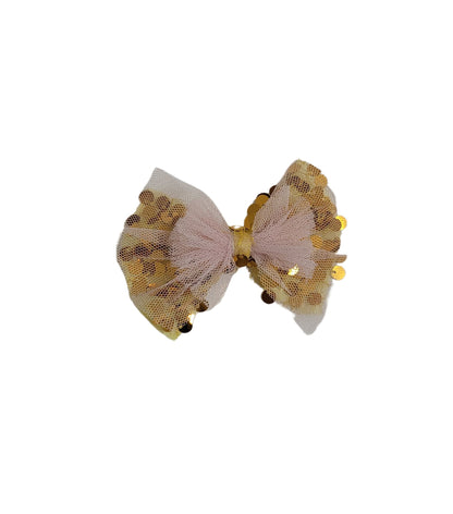 Babynjungle Girls Pink sequenced top Net skirt set for kids