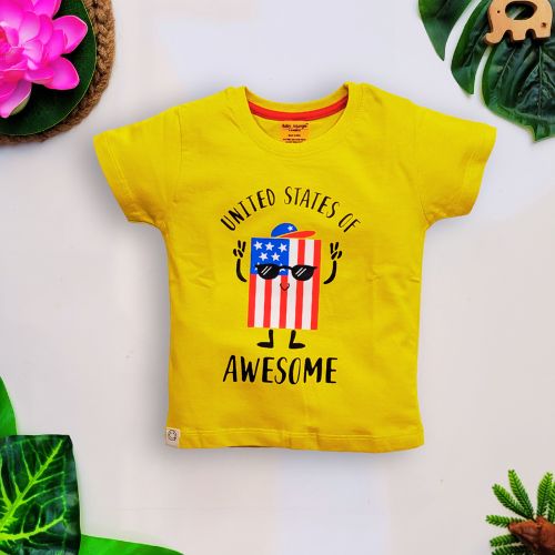 Babynjungle-infants Cotton printed Tshirts for Boys