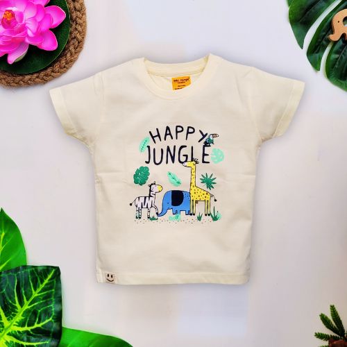 Babynjungle-infants Cotton printed Tshirts for Boys